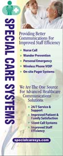 Special Care Systems display created by Wirlo Associates